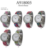Load image into Gallery viewer, 6 Printed Stretch Watches