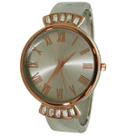 Load image into Gallery viewer, 6 Rhinestones Bold Cuff Bangle Watch