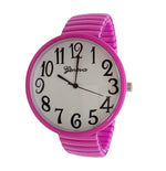 Load image into Gallery viewer, 6 Large Face Stretch Watch