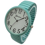 Load image into Gallery viewer, 6 Large Face Stretch Watch