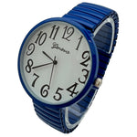 Load image into Gallery viewer, 6 Large Face Stretch Watch