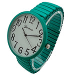Load image into Gallery viewer, 6 Large Face Stretch Watch