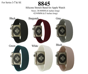 6 Silicone Stretch Apple Watch Band