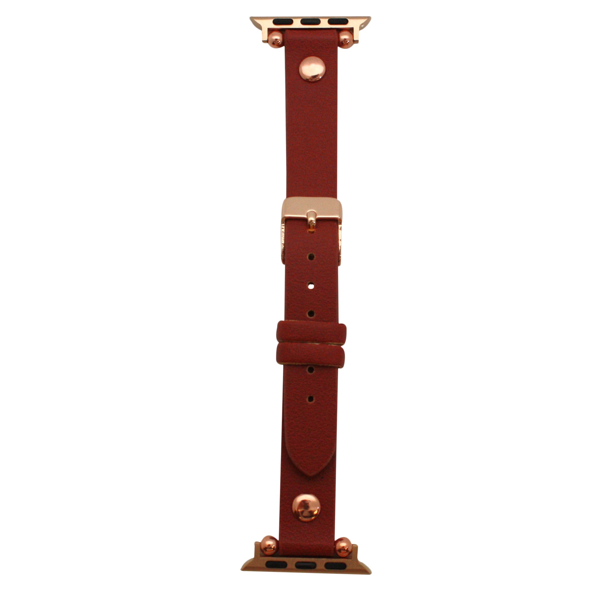 6 Leather Buckle Apple Watch Band