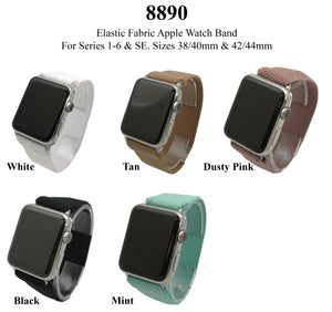 6 Solid Elastic Apple Watch Band