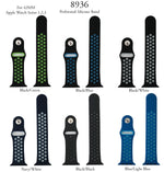 Load image into Gallery viewer, 6 Perforated Silicone Band Apple Watch Band
