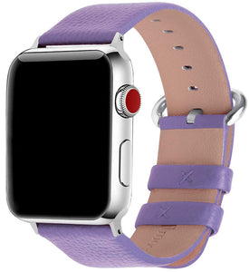 6 Faux Leather Buckle Apple Watch Band