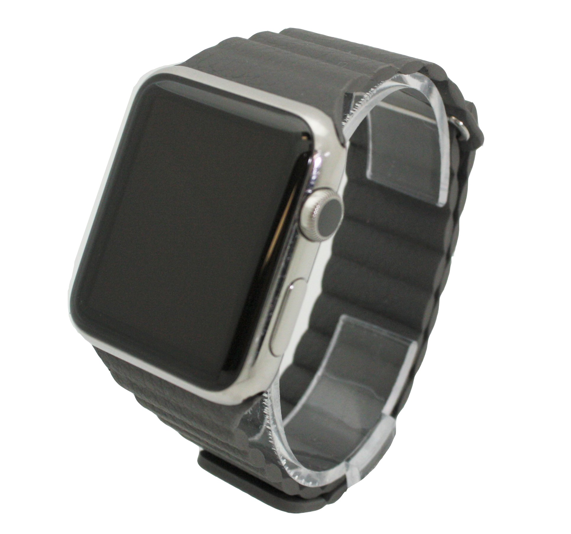 6 Faux Leather Magnetic Apple Watch Band