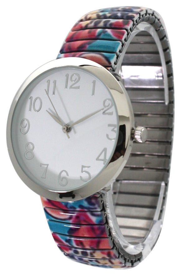 6 Printed Stretch Watches
