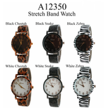 Load image into Gallery viewer, 6 Animal Print Stretch Bands Watches
