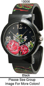 Load image into Gallery viewer, 6 Geneva Tattoo Style Watches
