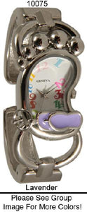 6 Geneva Enamel Charm Watches