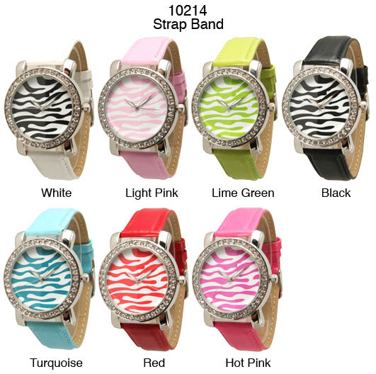 6 Narmi Zebra Strap Watches