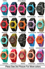 Load image into Gallery viewer, 6 Narmi Silicone Strap Band Watches
