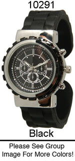 Load image into Gallery viewer, 6 Geneva Silicone Bangle Watches
