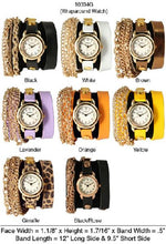 Load image into Gallery viewer, 6 Geneva Wraparound Watches
