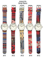 Load image into Gallery viewer, 6 Geneva Tribal Band Watches
