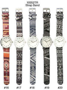 6 Geneva Tribal Band Watches