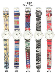 6 Geneva Tribal Band Watches