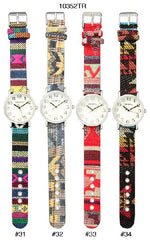 Load image into Gallery viewer, 6 Geneva Tribal Band Watches
