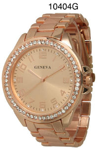 6 Geneva Closed Band Watches