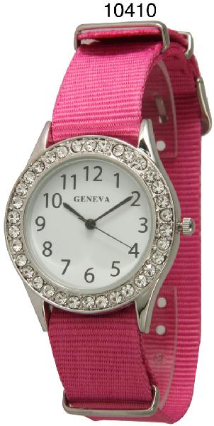 6 Geneva Strap Band Watches