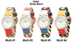 Load image into Gallery viewer, 6 Geneva Strap Band Watches
