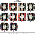 Load image into Gallery viewer, 6 Geneva Strap Band Watches
