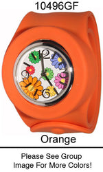 Load image into Gallery viewer, 6 Silicone Slap Band Watches
