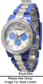 Load image into Gallery viewer, 6 Geneva Women&#39;s Closed Band Watches
