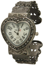 Load image into Gallery viewer, 6 marcasite cuff watches
