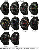 Load image into Gallery viewer, 6 Silicone Strap Band Watches
