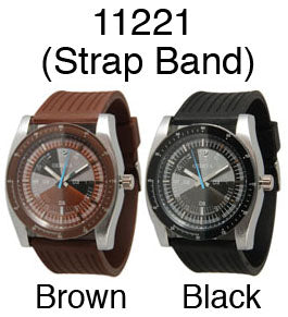 6 Silicone Strap Band Watches