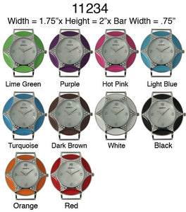 6 Solid Bar Watch Faces