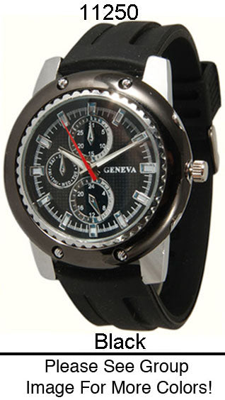 6 Ceramic Silicone Style Watches