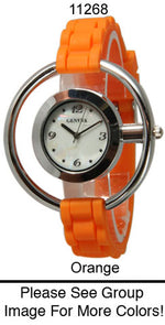 Load image into Gallery viewer, 6 Geneva Strap Band Watches
