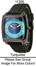 Load image into Gallery viewer, 6 Geneva Strap Band Watches
