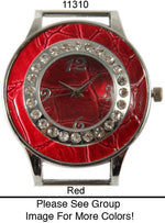 Load image into Gallery viewer, 6 Solid Bar Watch Faces W/Rhinestone
