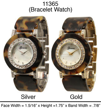 6 Geneva Women Bracelets Style Watches