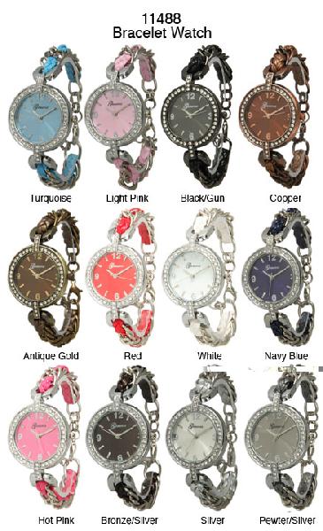 6 Geneva Bracelet Watches