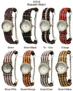 Load image into Gallery viewer, 6 Geneva Bracelet Watches
