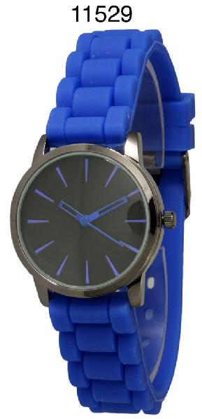 6 Geneva Silicone Band Watches