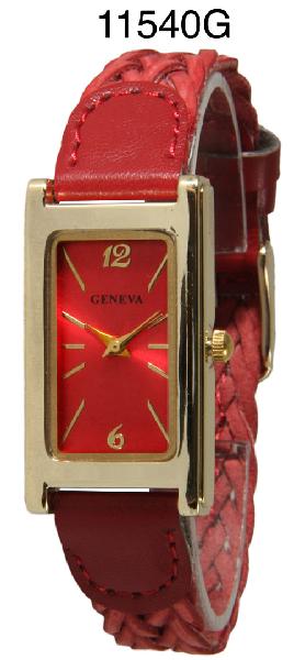 6 Geneva Strap Band Watches