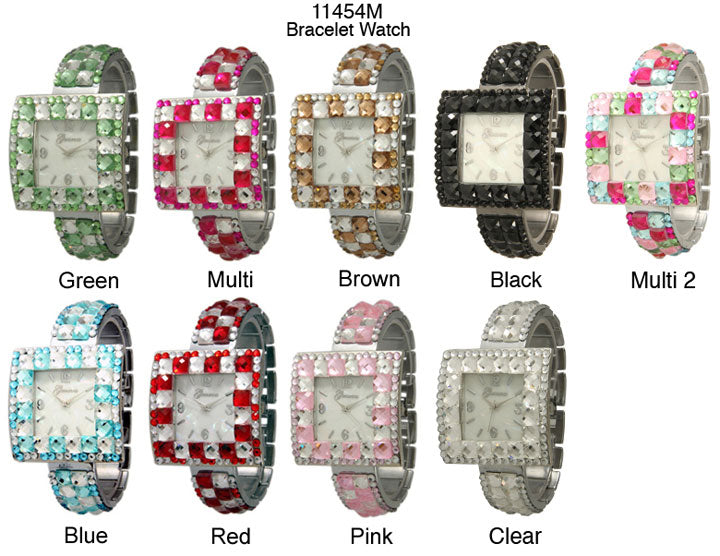 6 Geneva Bracelet Style Watches