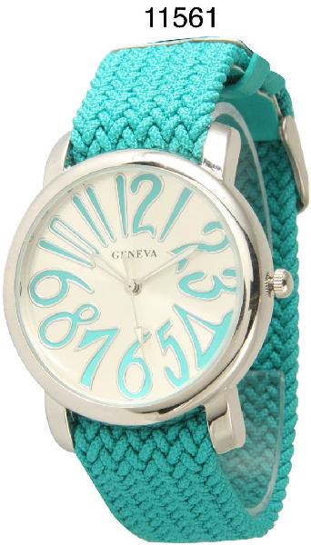 6 Geneva Strap Band Watches