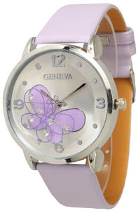 6 Geneva Strap Band Watches