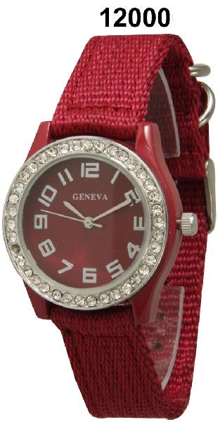 6 Geneva Strap Band Watches