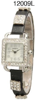 Load image into Gallery viewer, 6 Geneva Snap Band Watches
