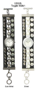 6 Geneva Toggle Bracelet Watches