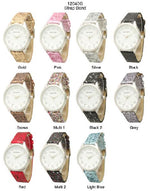 Load image into Gallery viewer, 6 Geneva Strap Band Watches
